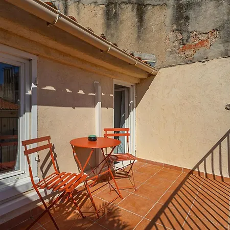 La Cle Terrasse, Clim, Centre, Gare, Port شقة *