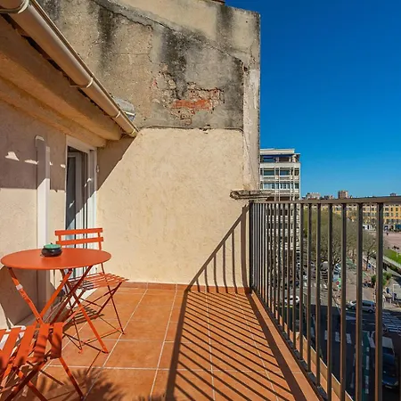 La Cle Terrasse, Clim, Centre, Gare, Port Apartament