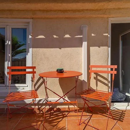 Apartament La Cle Terrasse, Clim, Centre, Gare, Port Tulon