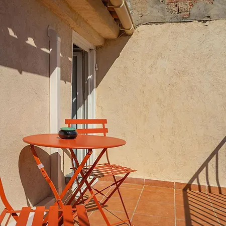 شقة La Cle Terrasse, Clim, Centre, Gare, Port *